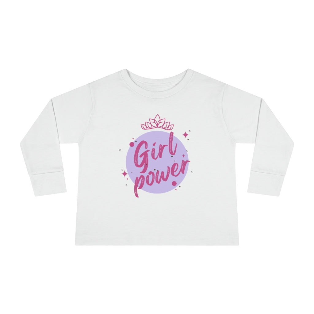 Girl Power - Toddler Long Sleeve T-shirt