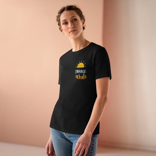 Inhale Exhale - Women's short sleeve T-shirt