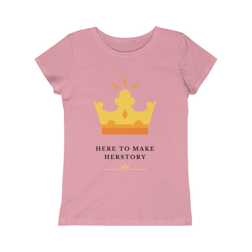 Here to Make Herstory - Kids T-shirt