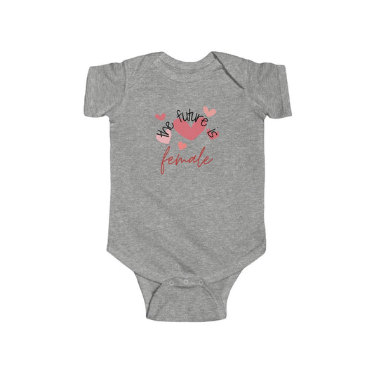 The Future is Female - Hearts Infant Onesie