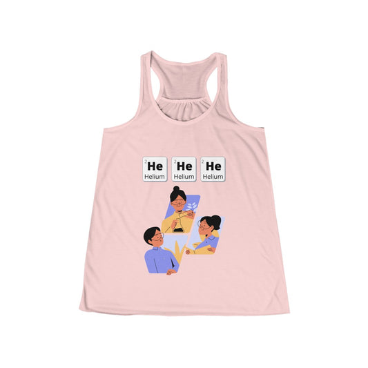 HeHeHe - Women's Flowy Racerback Tank