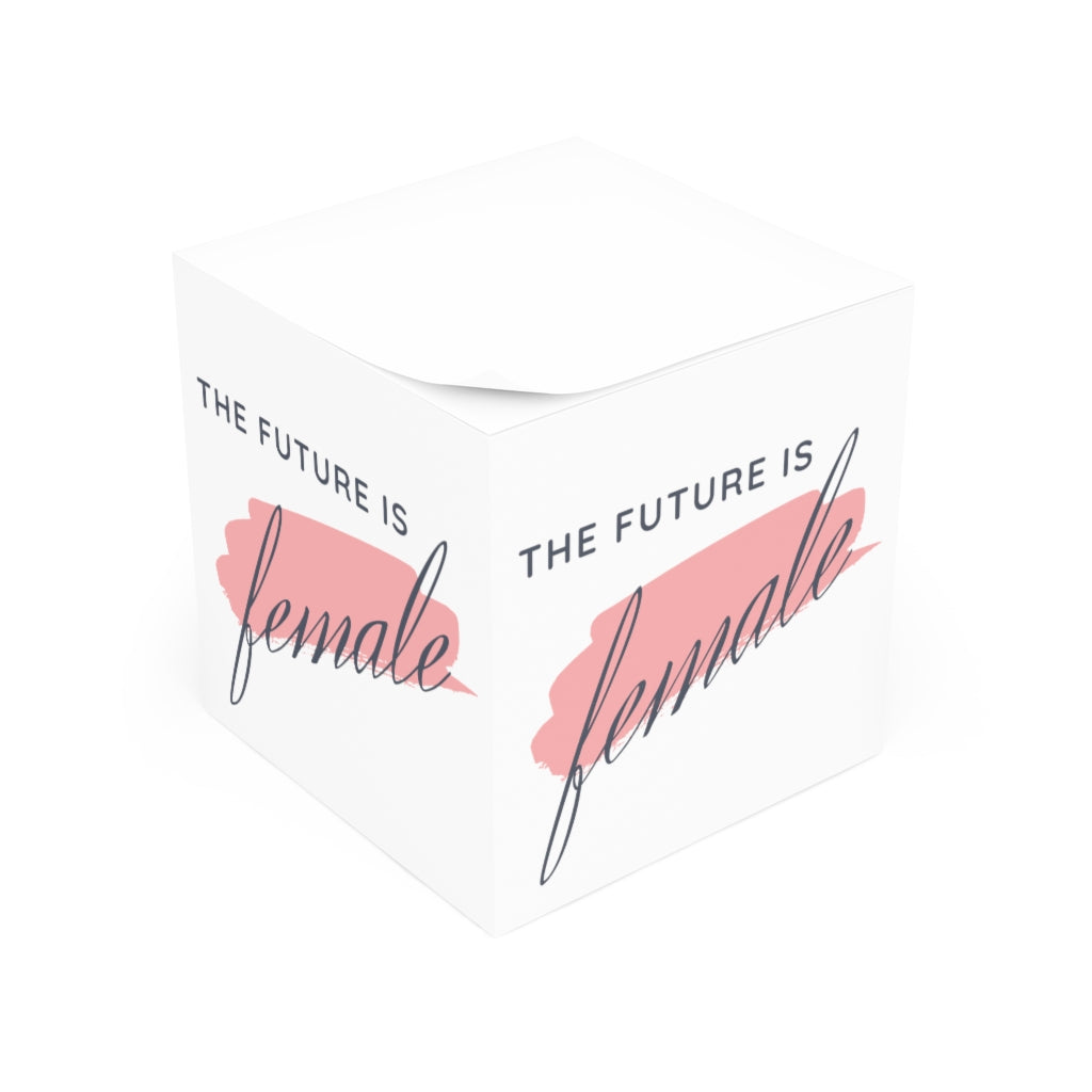 The Future is Female - Note Cube