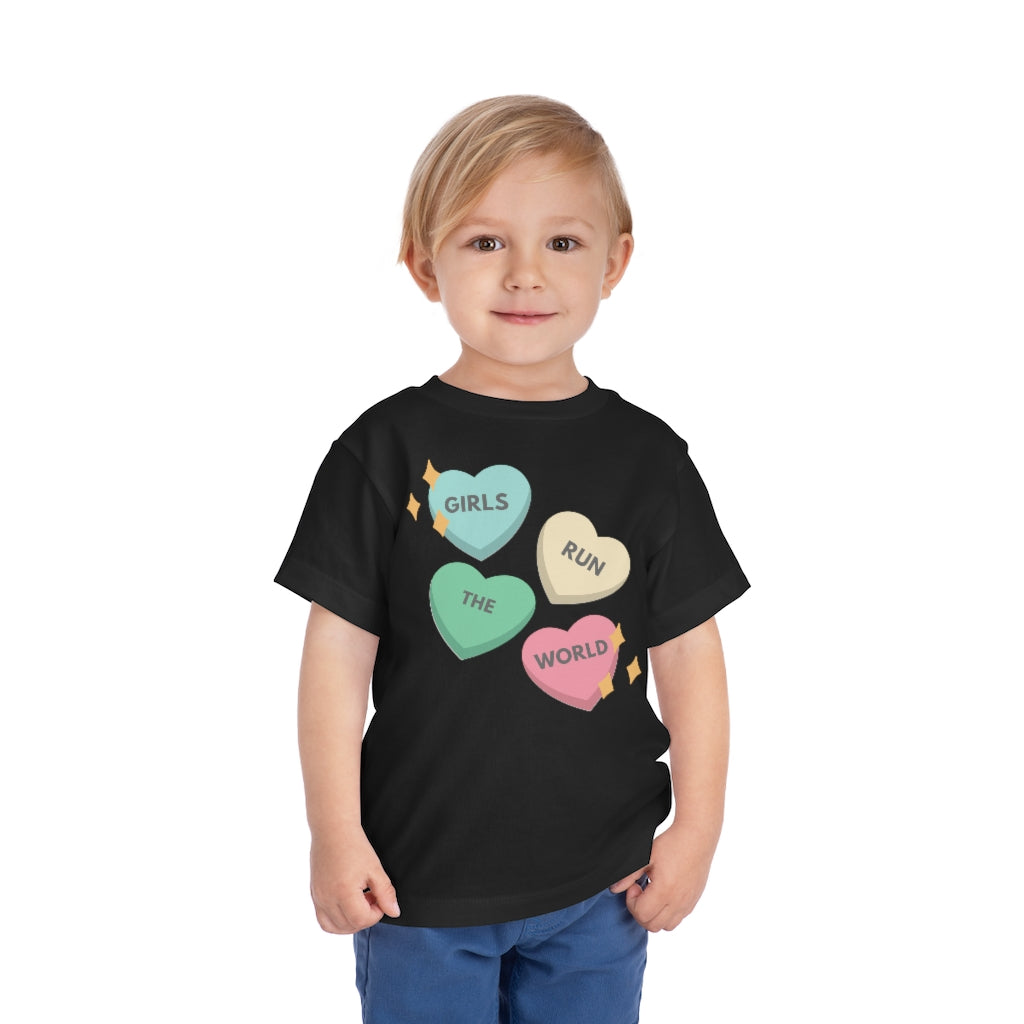 Girls Run The World - Toddler T-shirt