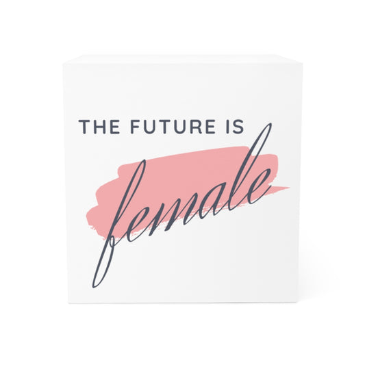 The Future is Female - Note Cube