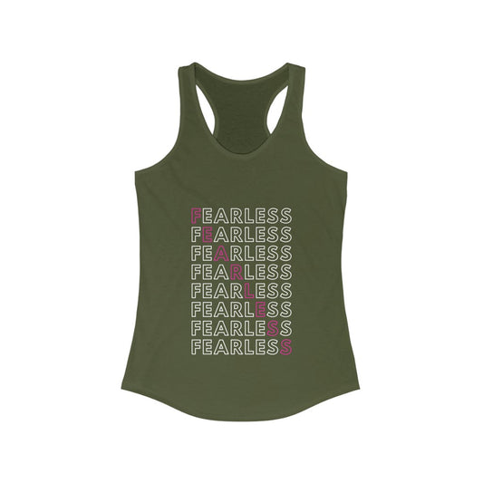 Fearless - Women's racerback tank