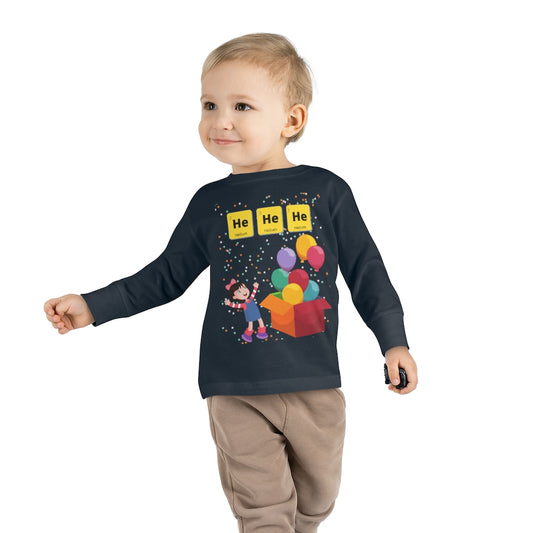 HeHeHe - Toddler Long Sleeve T-shirt