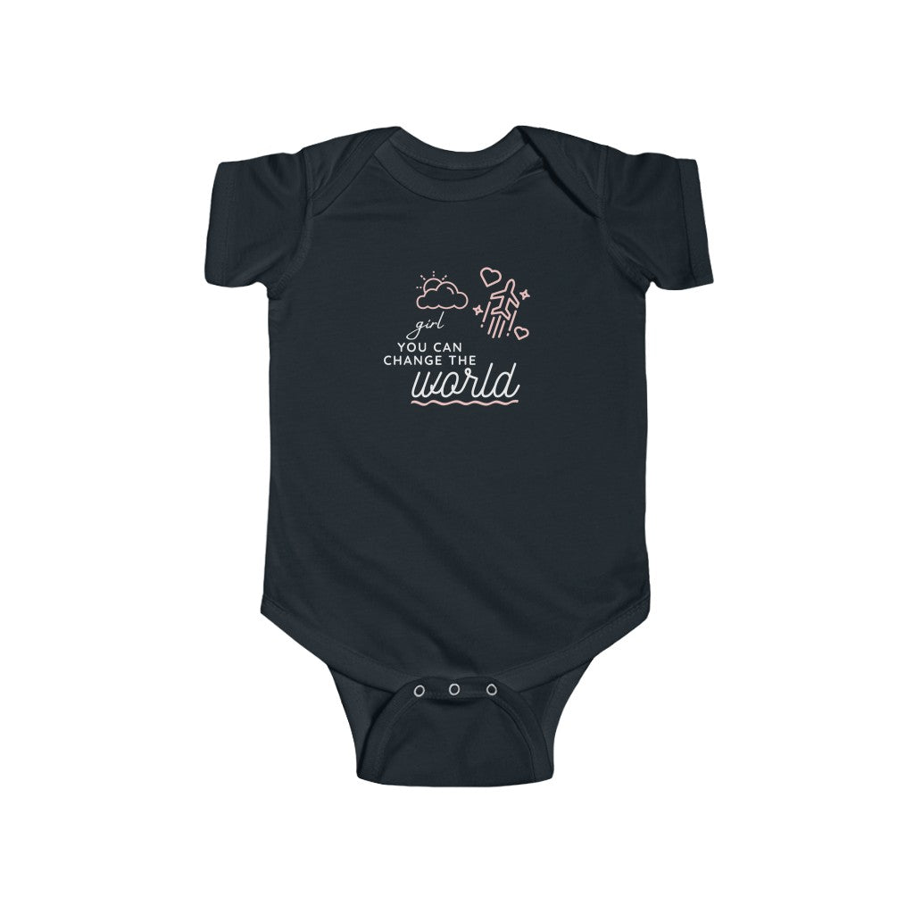 Girl You Can Change the World - Infant Onesie