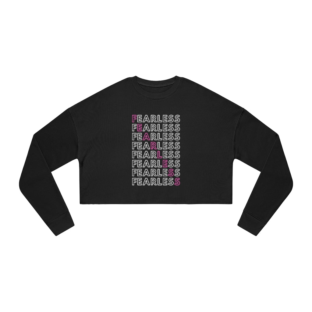 Fearless - Women's Cropped Sweatshirt