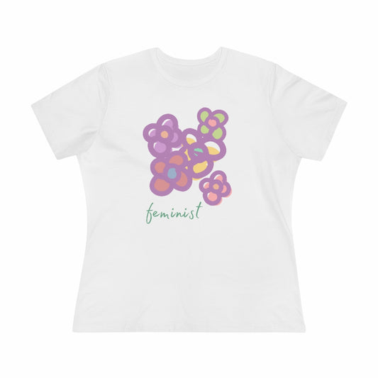 Floral Feminist - Women's T-shirt