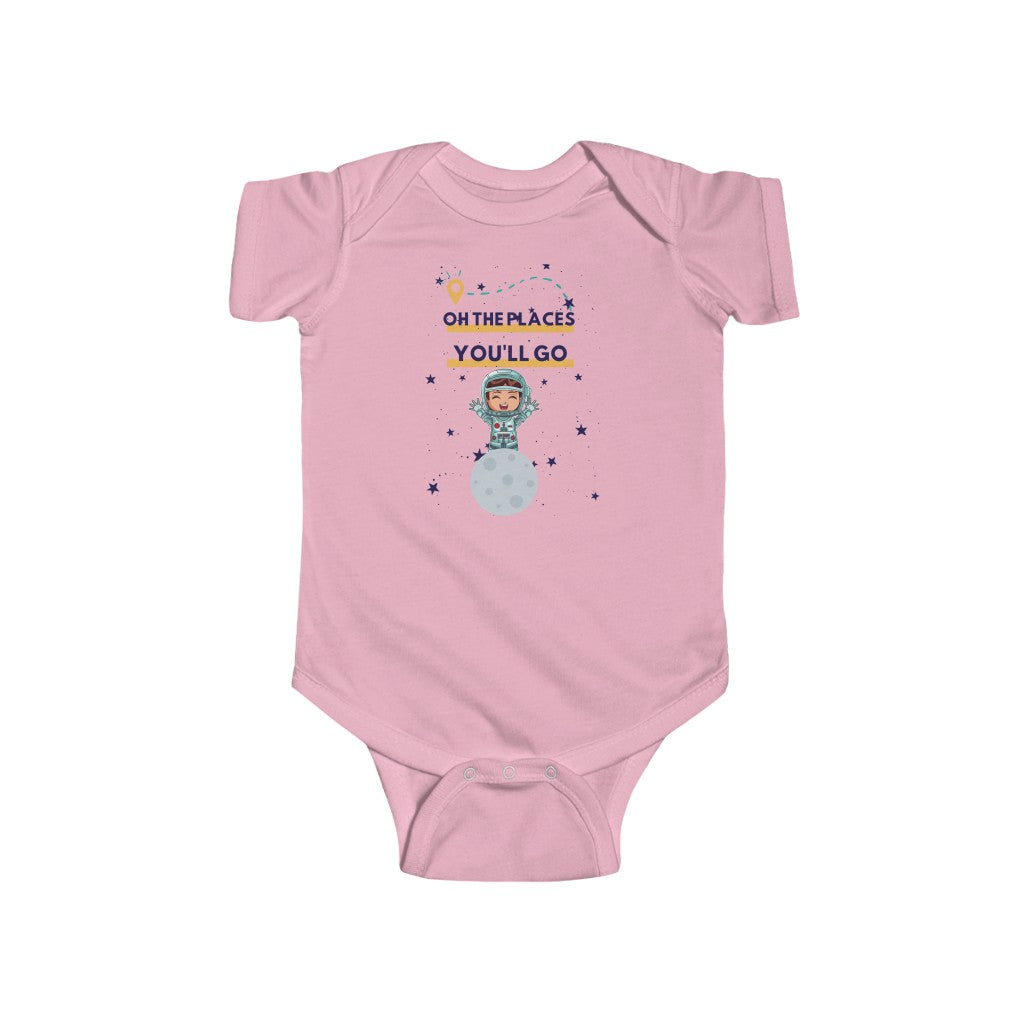 Oh the Places You'll Go - Astronaut Infant Onesie