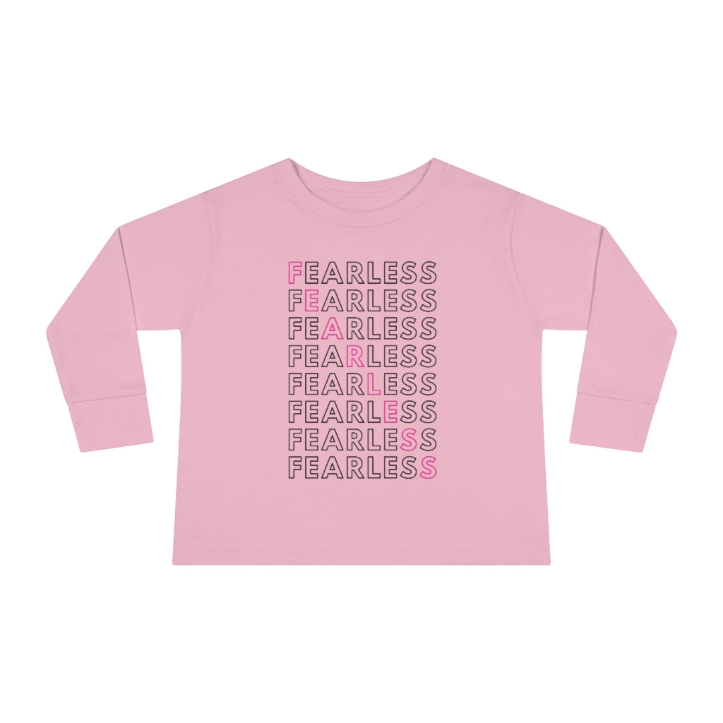 Fearless - Toddler Long Sleeve T-shirt