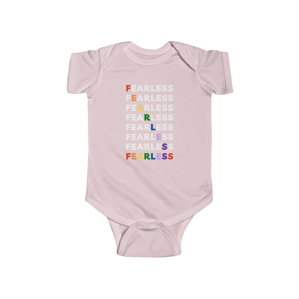 Fearless Rainbow - Infant Onesie