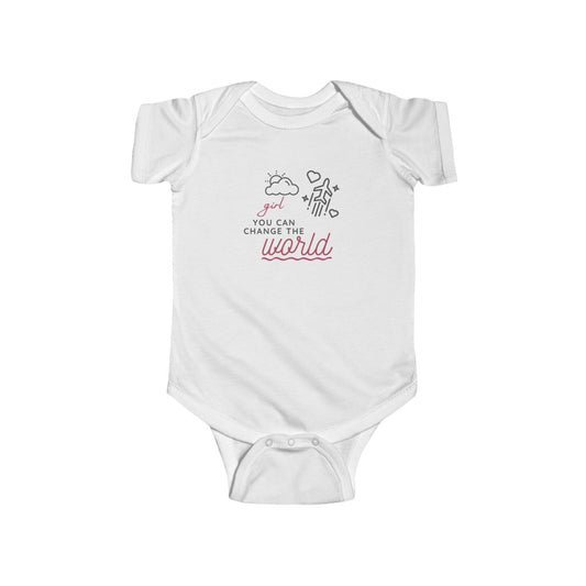 Girl You Can Change the World - Infant Onesie