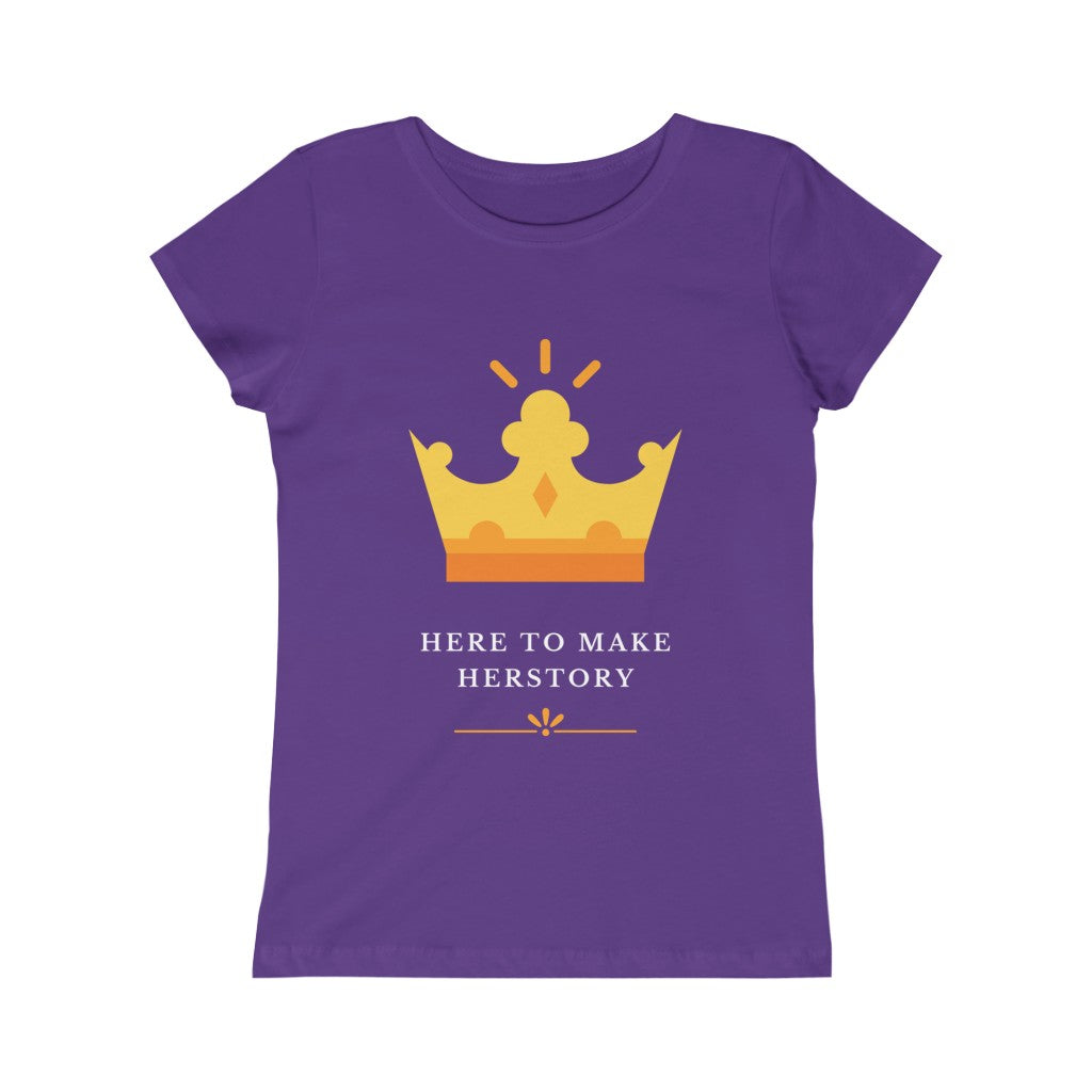 Here to Make Herstory - Kids T-shirt