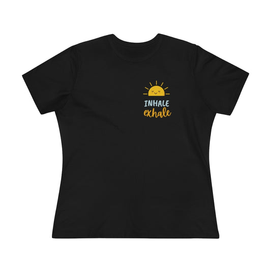 Inhale Exhale - Women's short sleeve T-shirt