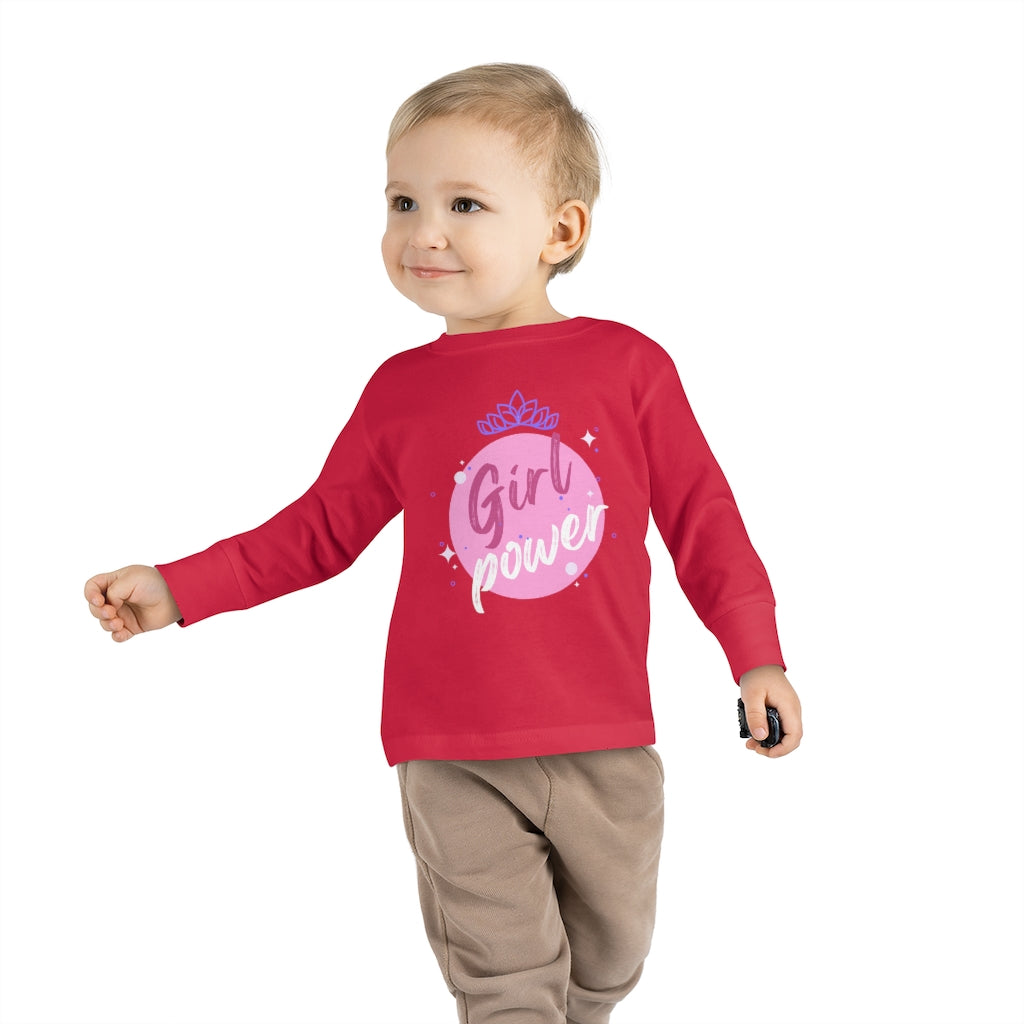 Girl Power - Toddler Long Sleeve T-shirt