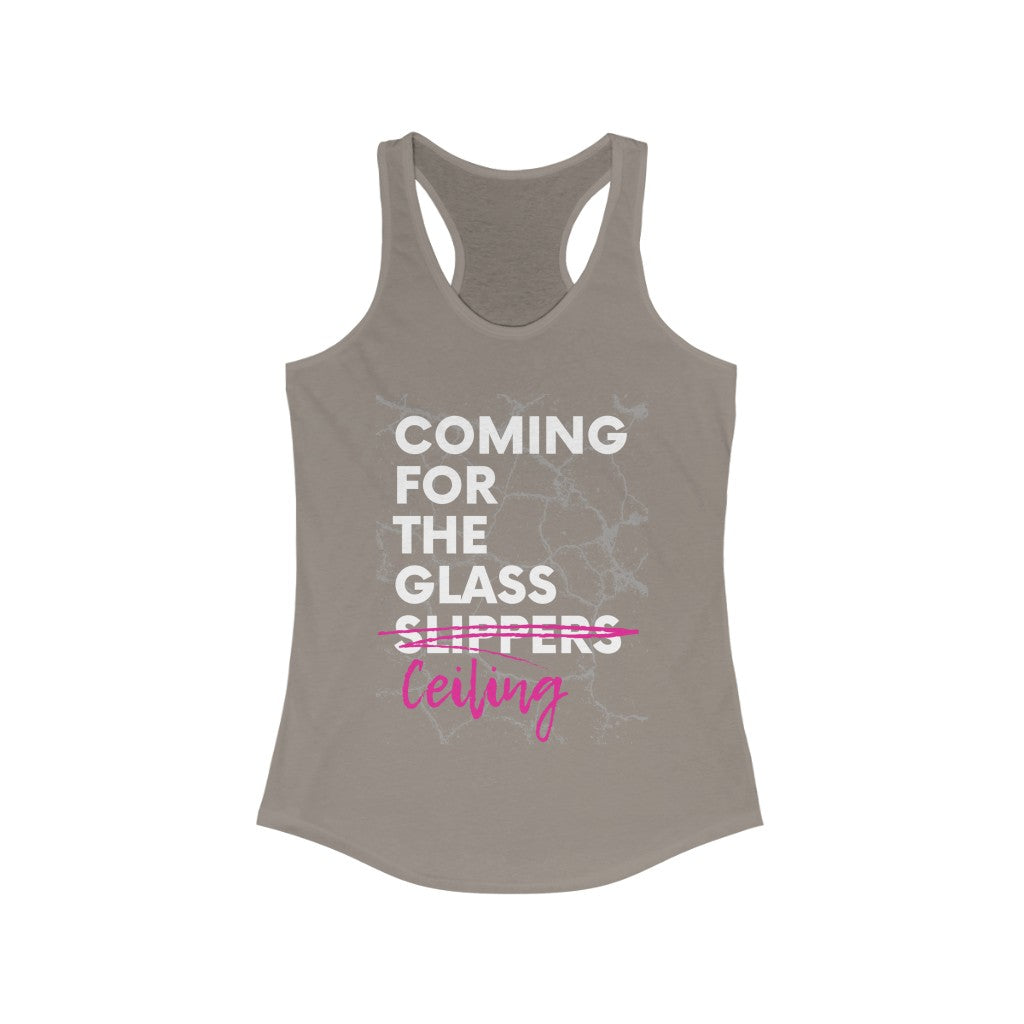 Glass Ceiling - Women's racerback tank