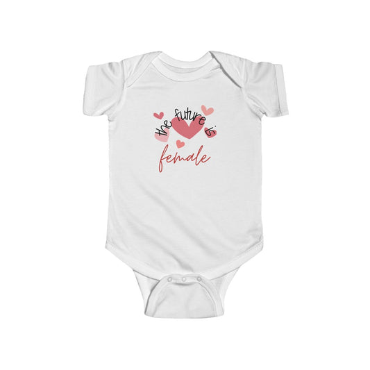 The Future is Female - Hearts Infant Onesie