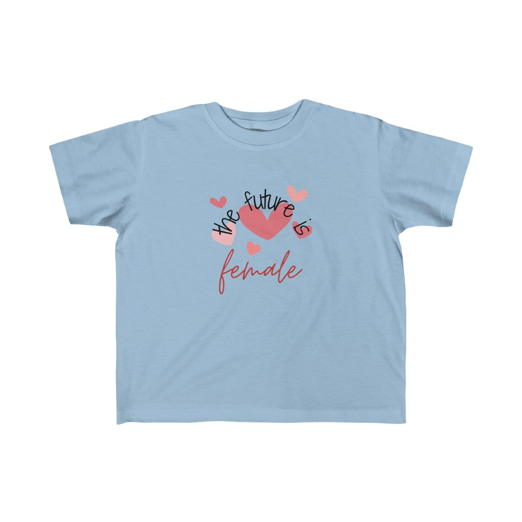 The Future is Female - Hearts Toddler T-shirt