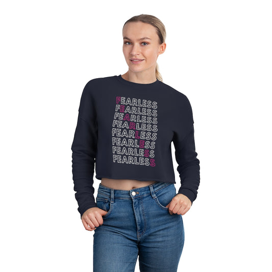 Fearless - Women's Cropped Sweatshirt