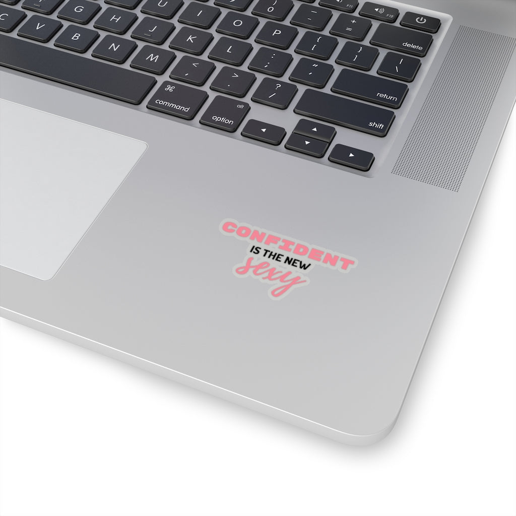 Confident is the New Sexy - Kiss-Cut Stickers