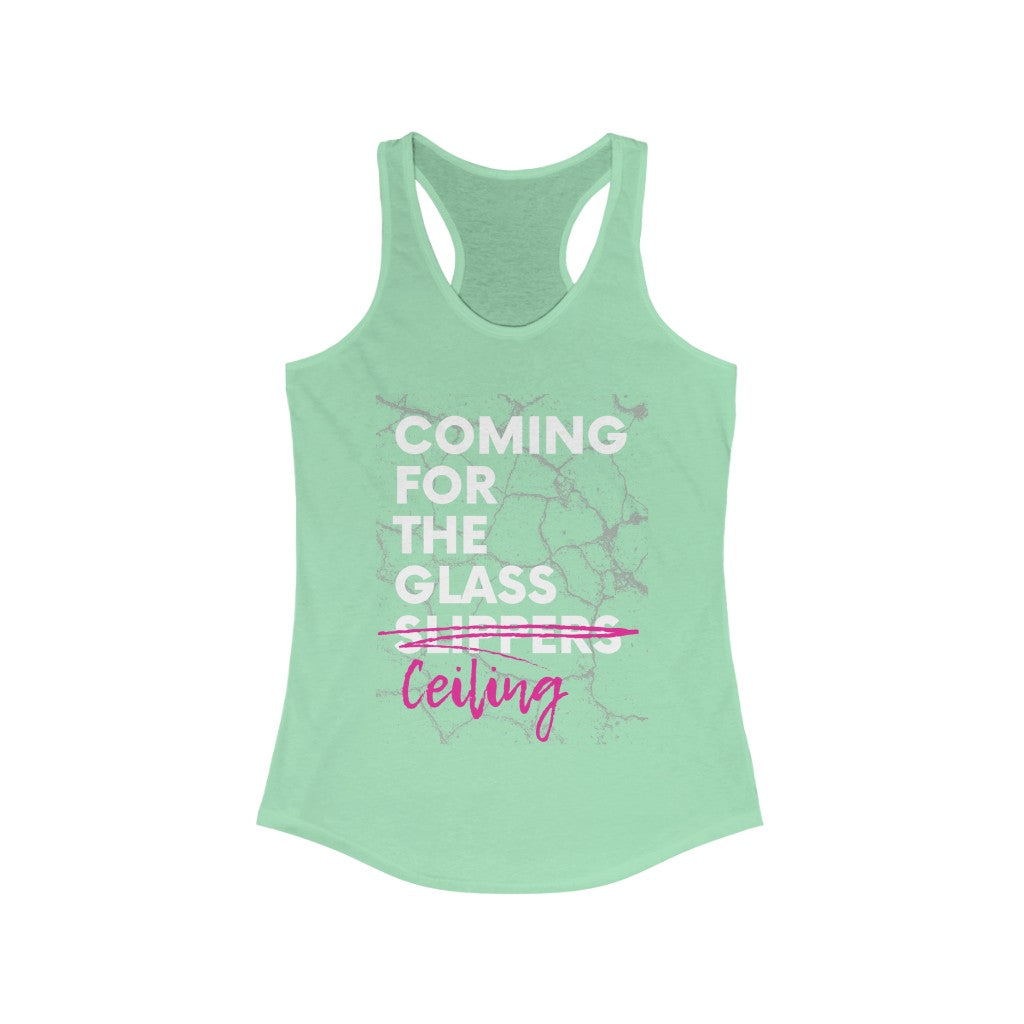 Glass Ceiling - Women's racerback tank