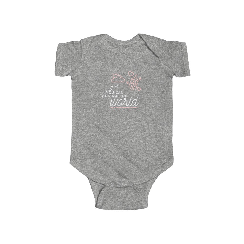 Girl You Can Change the World - Infant Onesie