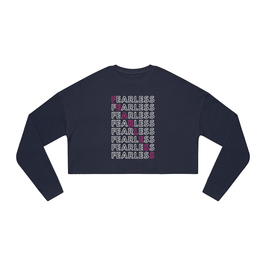 Fearless - Women's Cropped Sweatshirt