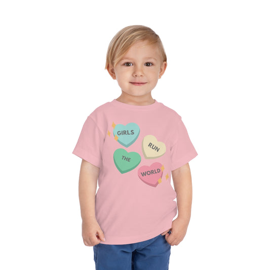 Girls Run The World - Toddler T-shirt