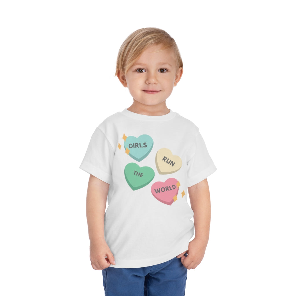 Girls Run The World - Toddler T-shirt