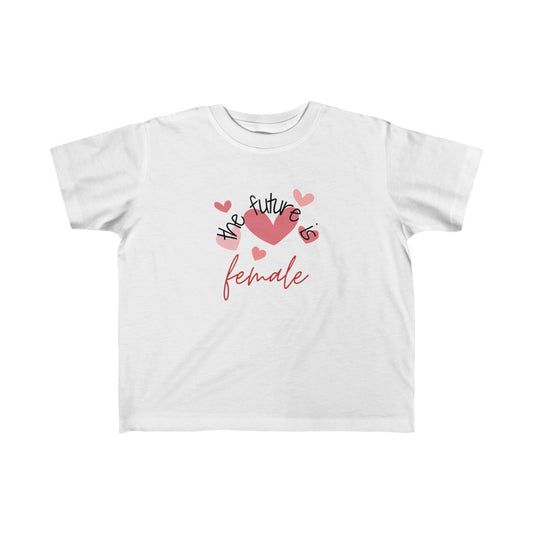 The Future is Female - Hearts Toddler T-shirt