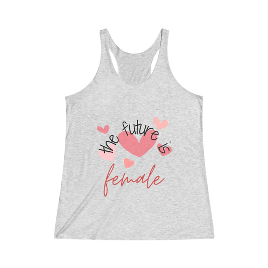 The Future is Female - Hearts Women's tanktop