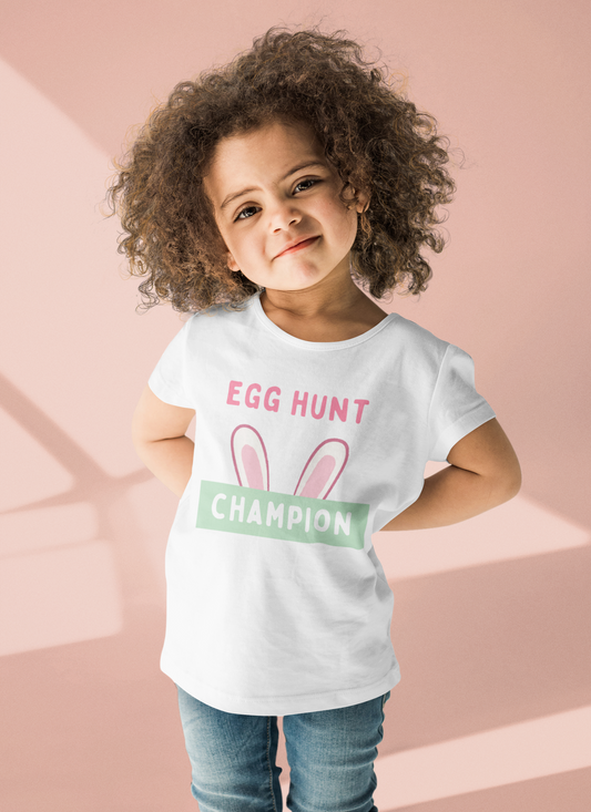 Egg Hunt Champ - Bunny Ears - Toddler T-shirt