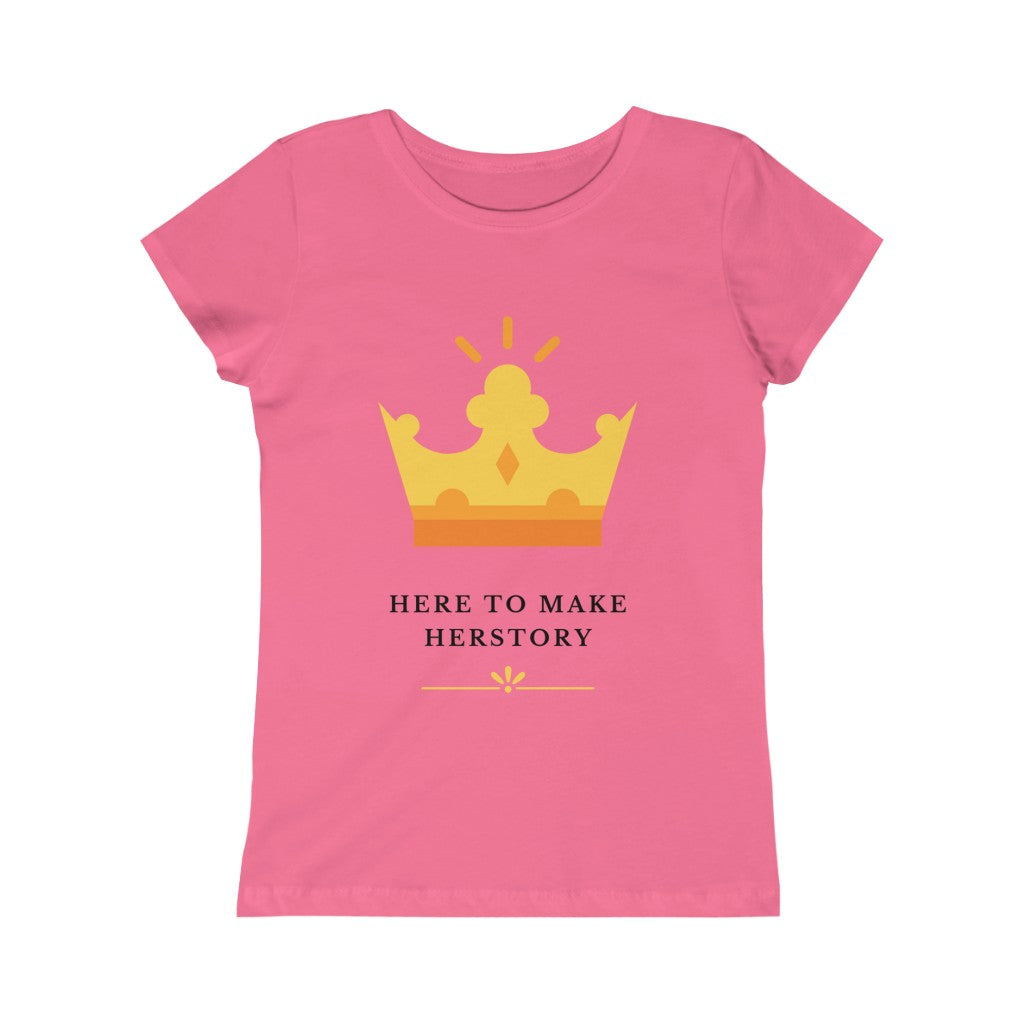 Here to Make Herstory - Kids T-shirt