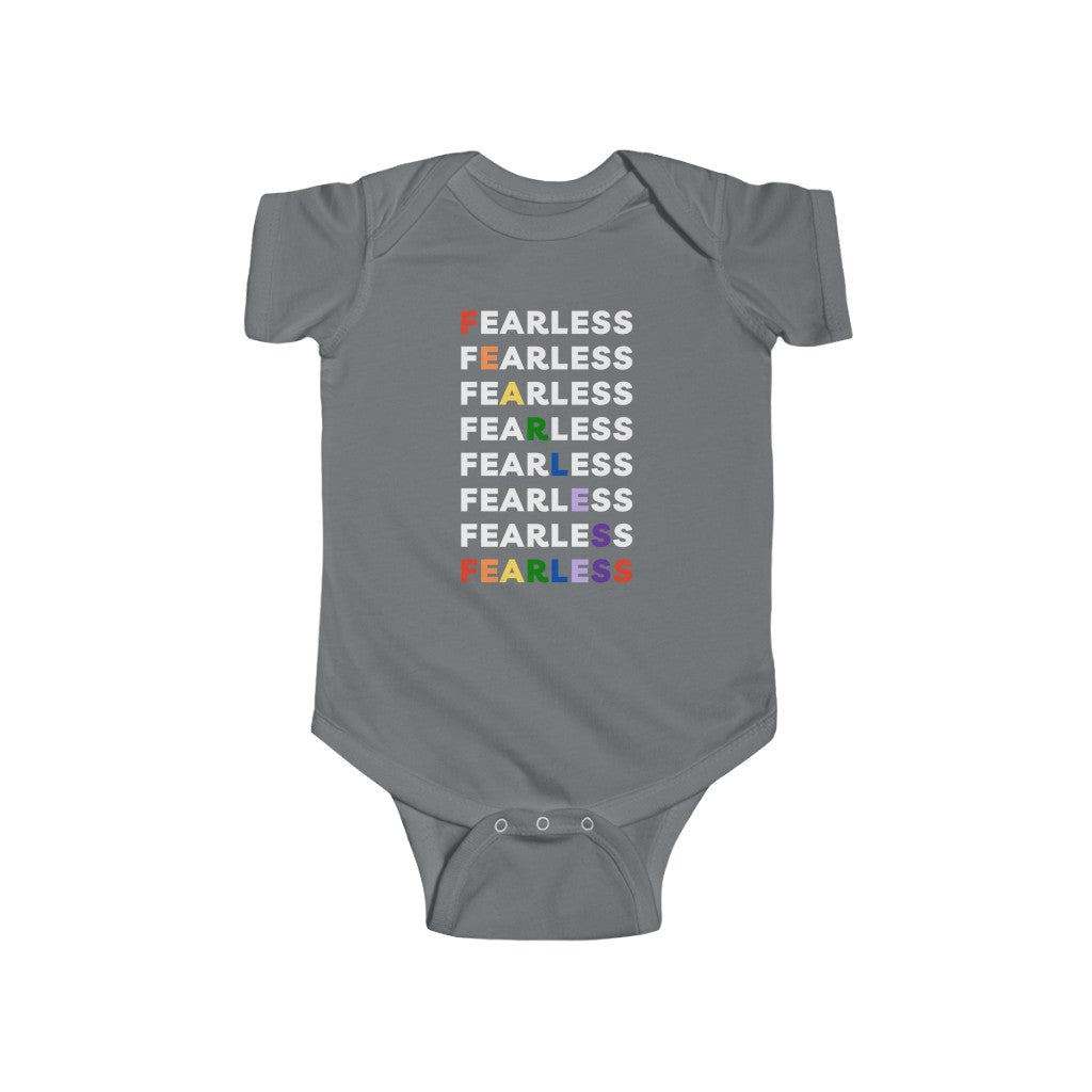 Fearless Rainbow - Infant Onesie