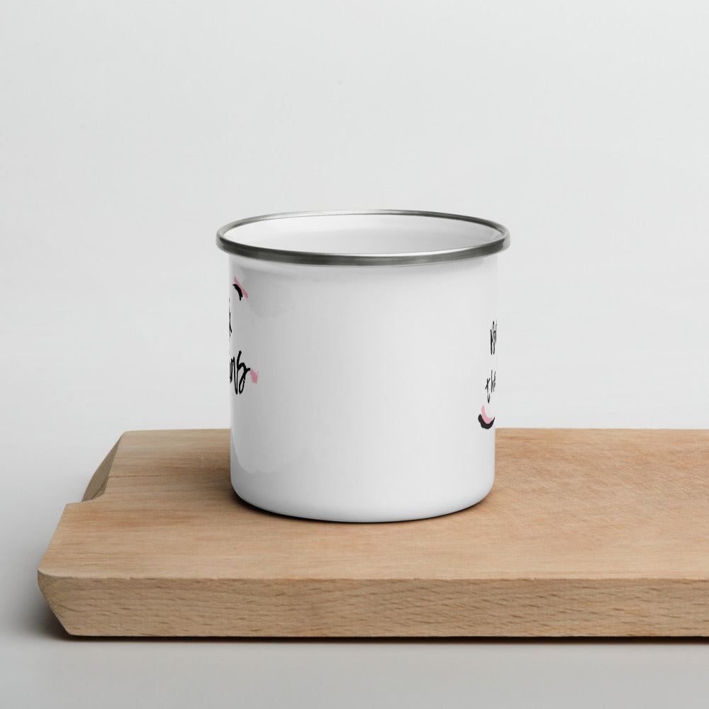 Break the Bias - Enamel Camper Mug