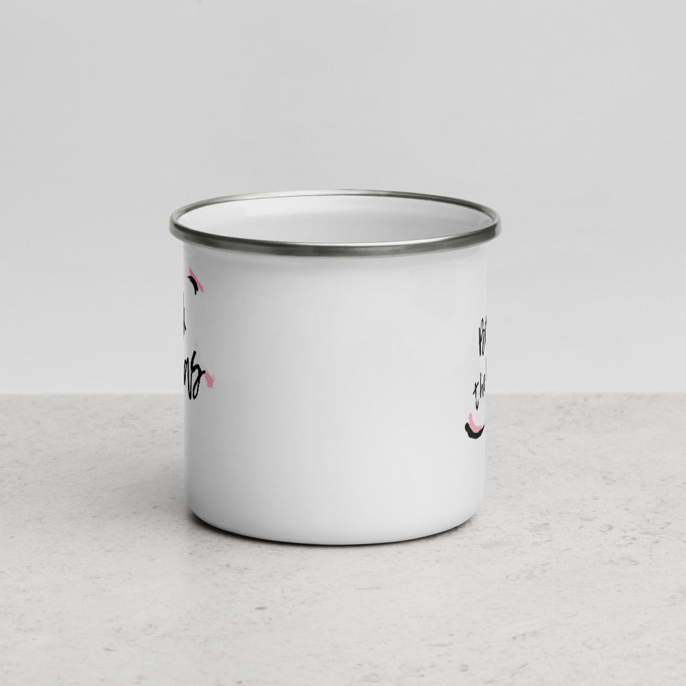 Break the Bias - Enamel Camper Mug