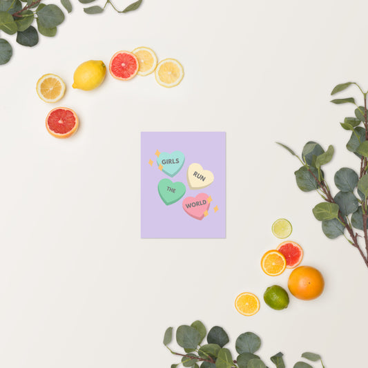 Girls Run the World Poster