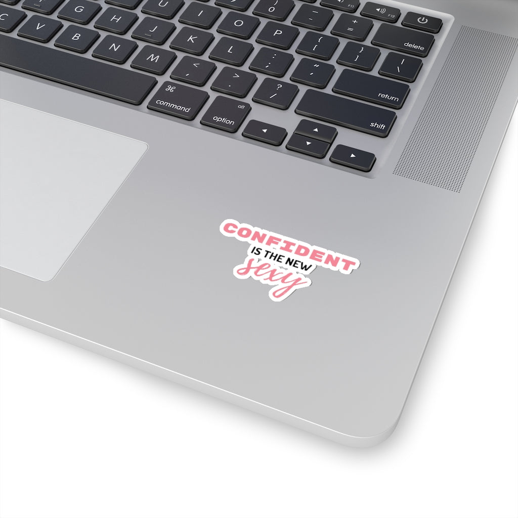 Confident is the New Sexy - Kiss-Cut Stickers
