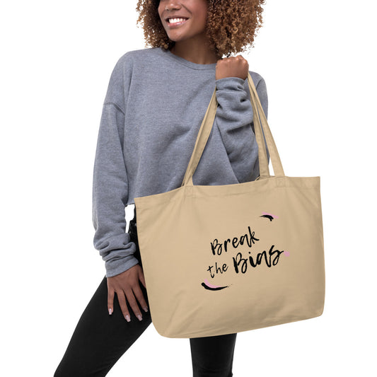 Break the Bias - Large tote bag