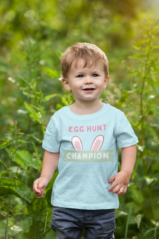 Egg Hunt Champ - Bunny Ears - Toddler T-shirt