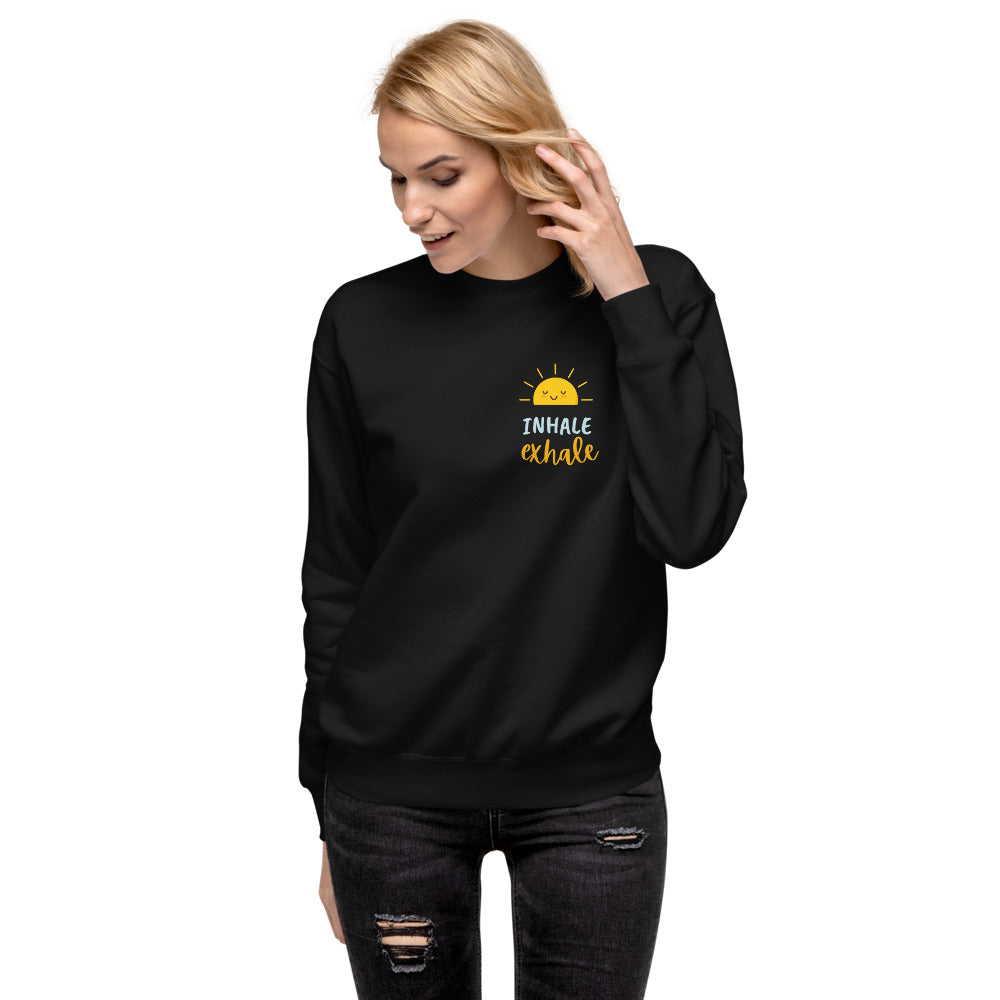 Inhale Exhale - Women's Fleece Pullover