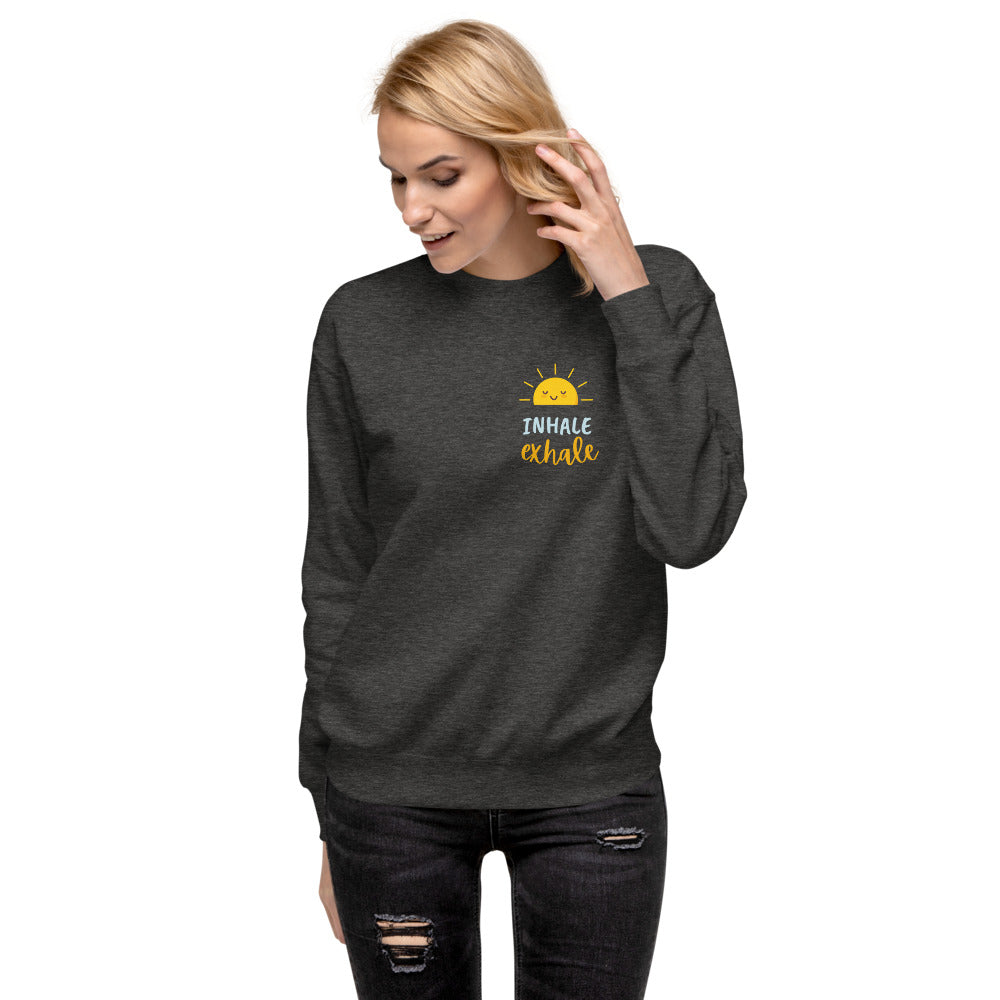 Inhale Exhale - Women's Fleece Pullover