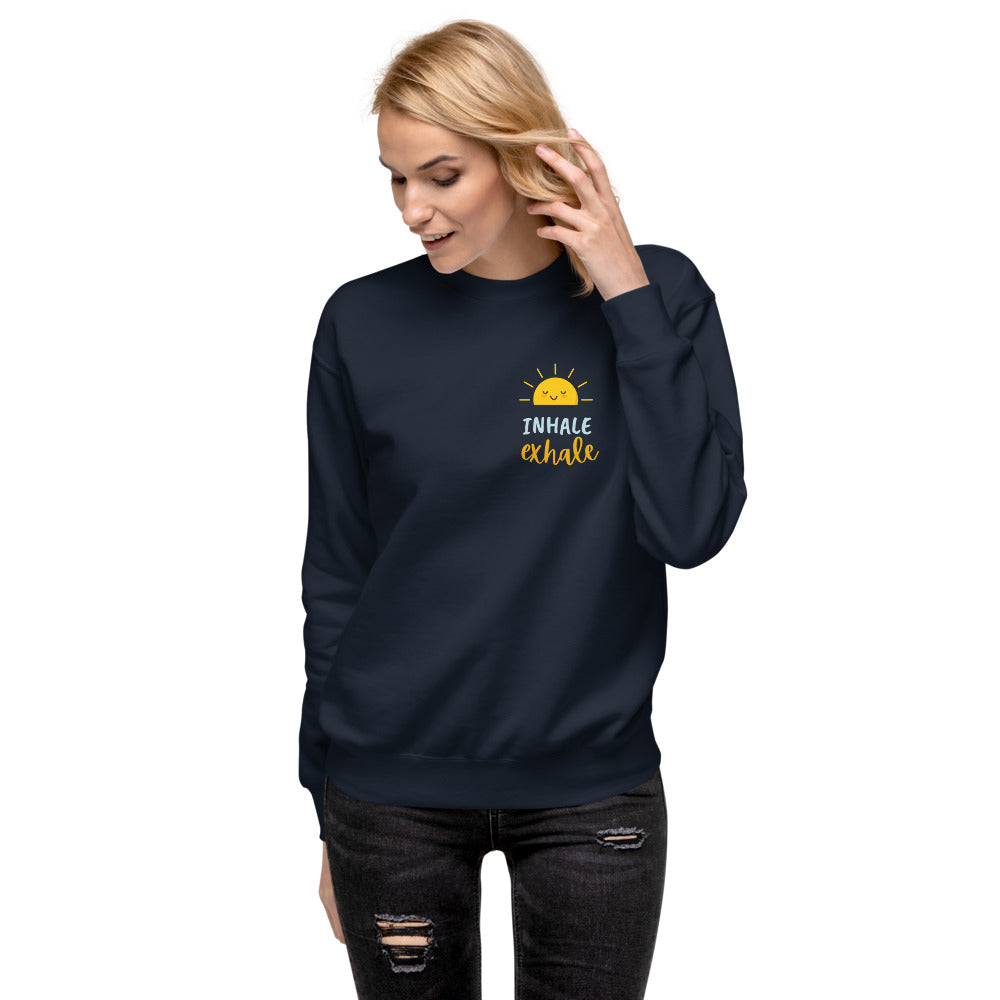 Inhale Exhale - Women's Fleece Pullover