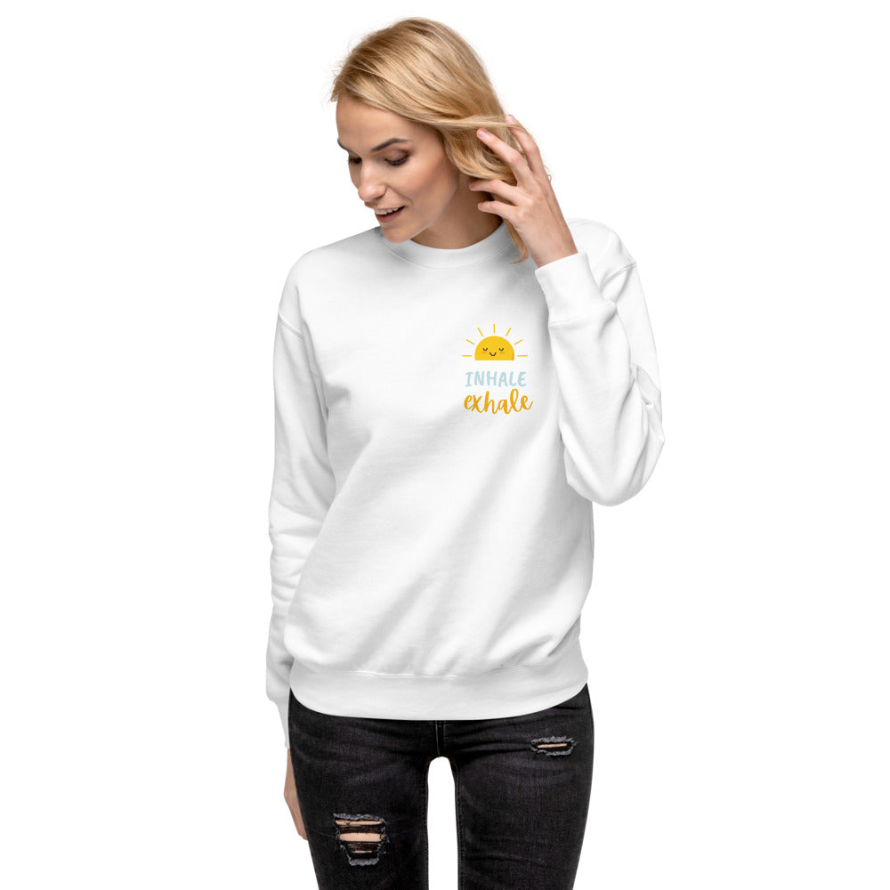 Inhale Exhale - Women's Fleece Pullover