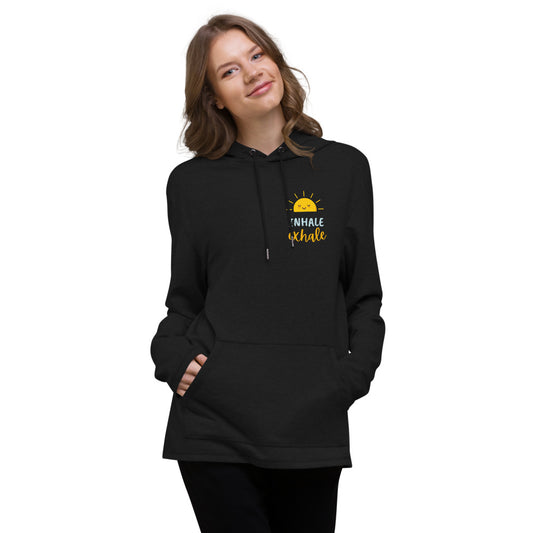 Inhale Exhale - Women's Lightweight Hoodie