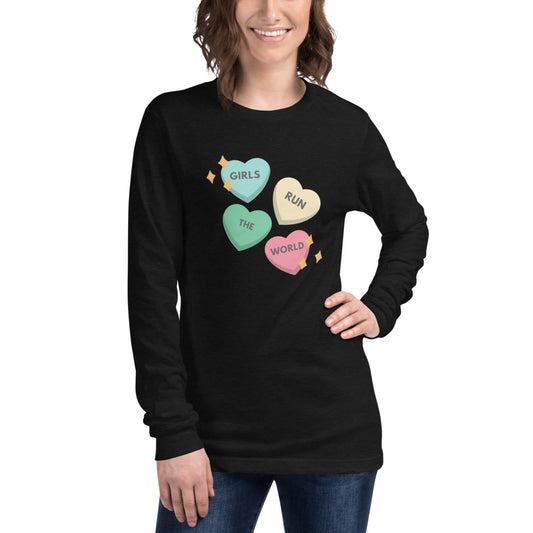 Girls Run the World - Women's Long Sleeve T-shirt