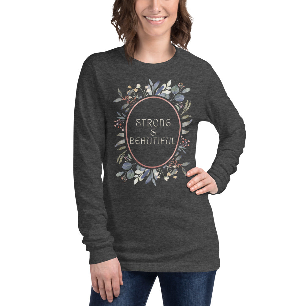 Strong & Beautiful - Women's Long Sleeve Tee