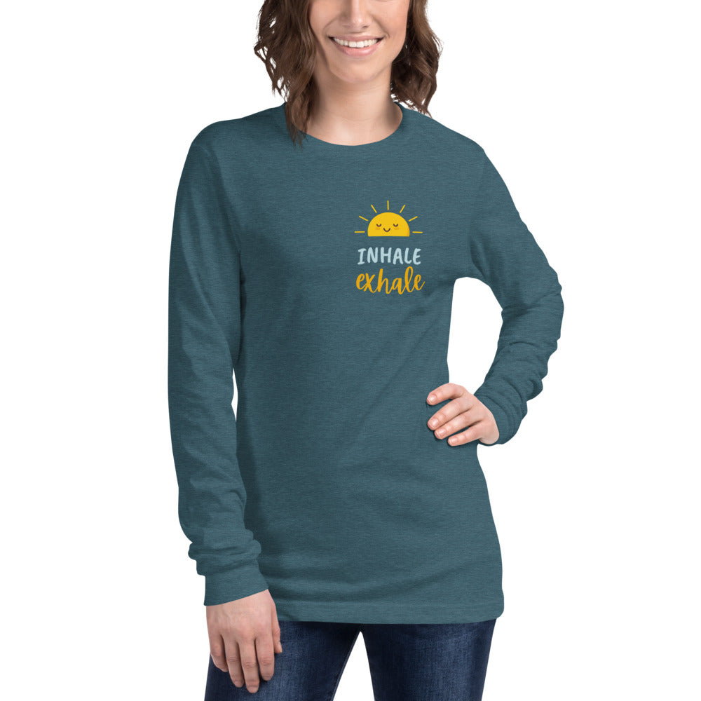 Inhale Exhale - Women's Long Sleeve Tee