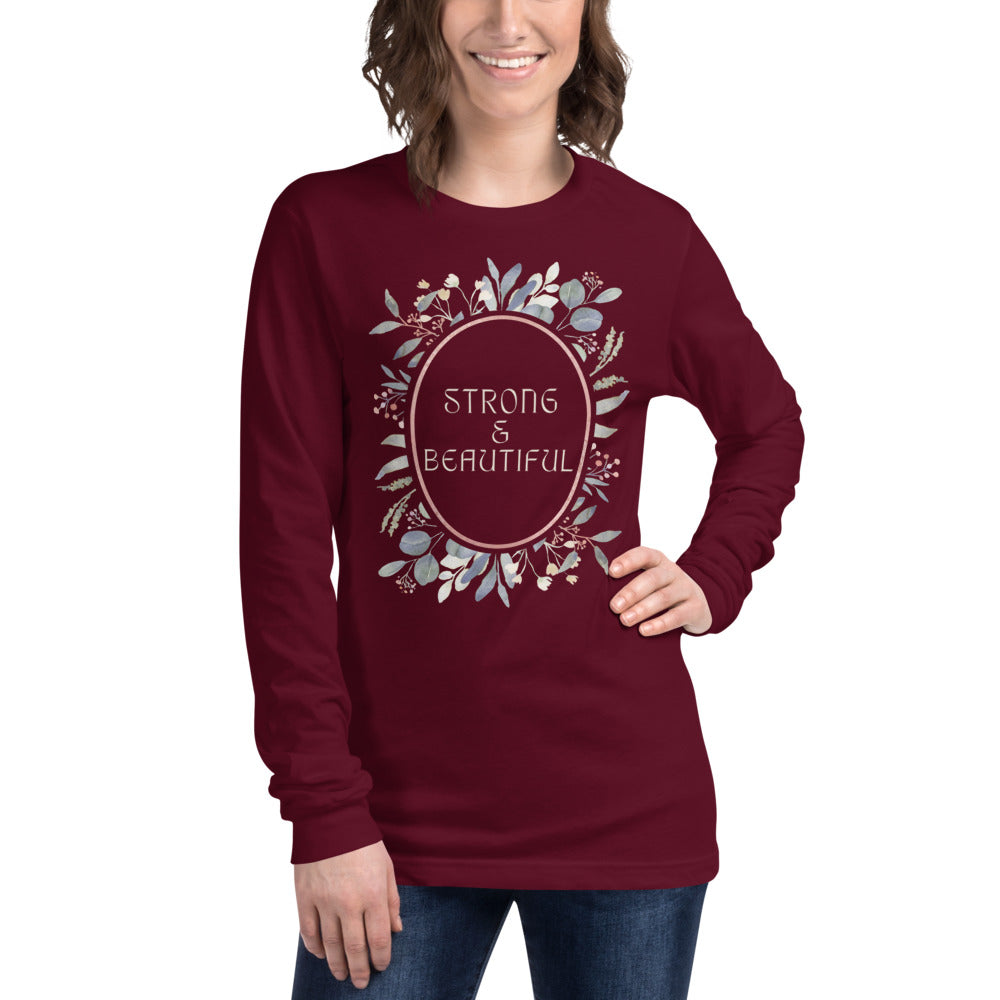 Strong & Beautiful - Women's Long Sleeve Tee